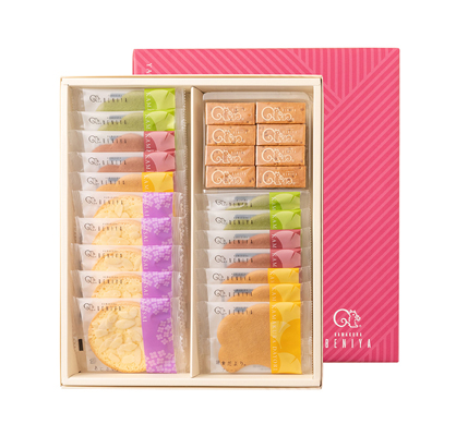 谷戸めぐり（クルミッ子8個　あじさい5枚　鎌倉だより12枚）