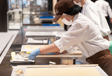 働く仲間について